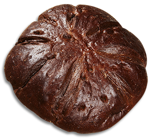 5 lb Pumpernickel Round Bread Solid