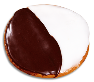 Large Black & White Cookie